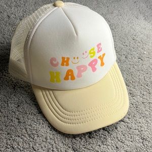 “choose happy” hat!